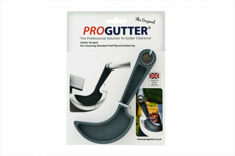 Half round gutter cleaning scraper Half round gutter cleaning scraper