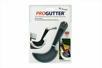 Half round gutter cleaning scraper Half round gutter cleaning scraper