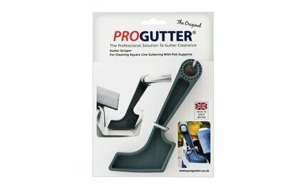 Felt support square line gutter cleaning scraper Felt support square line gutter cleaning scraper