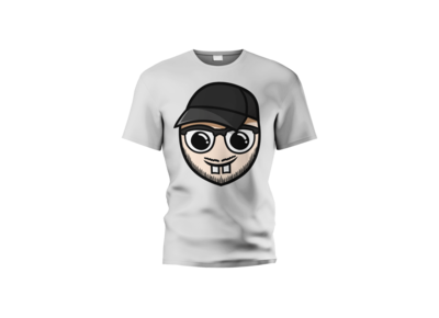 T shirt blanc tête Souen