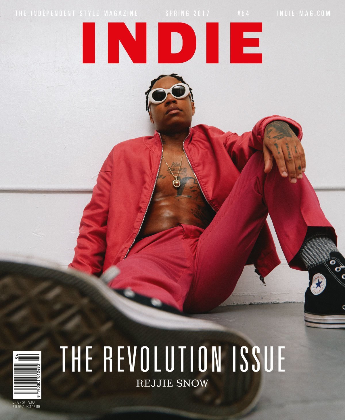 INDIE Issue #54 - Spring 2017 - Cover Rejjie Snow