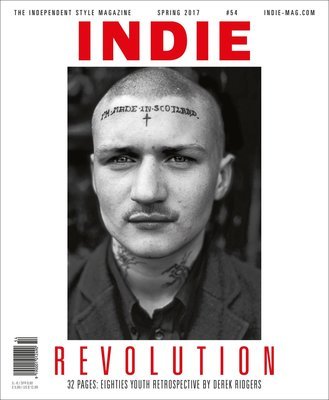 INDIE Issue #54 - Spring 2017 - Cover Derek Ridgers