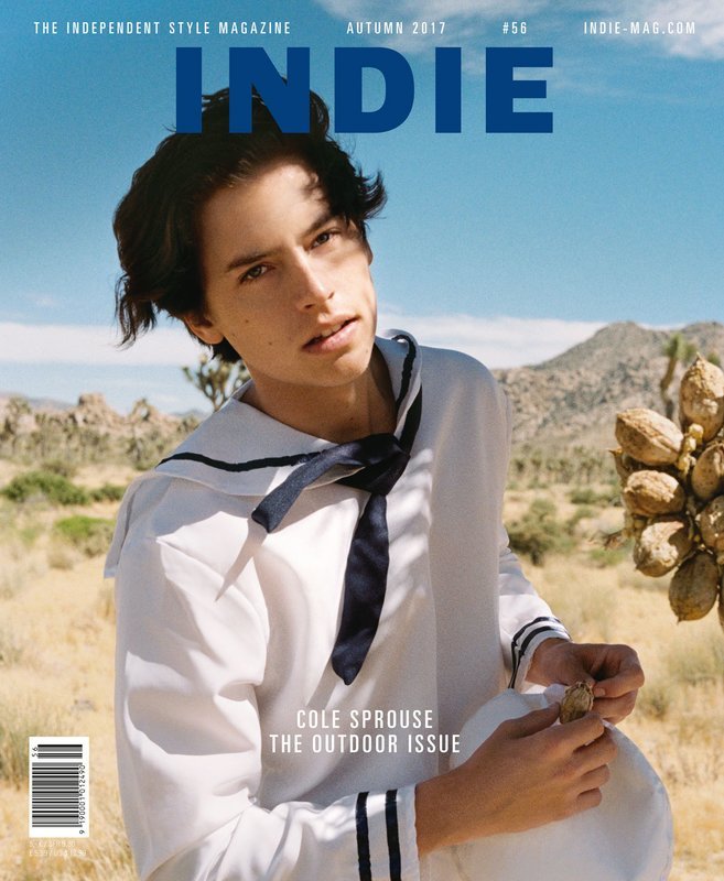 INDIE Issue #56 - Autumn 2017 - Cover &quot;Cole Sprouse&quot;