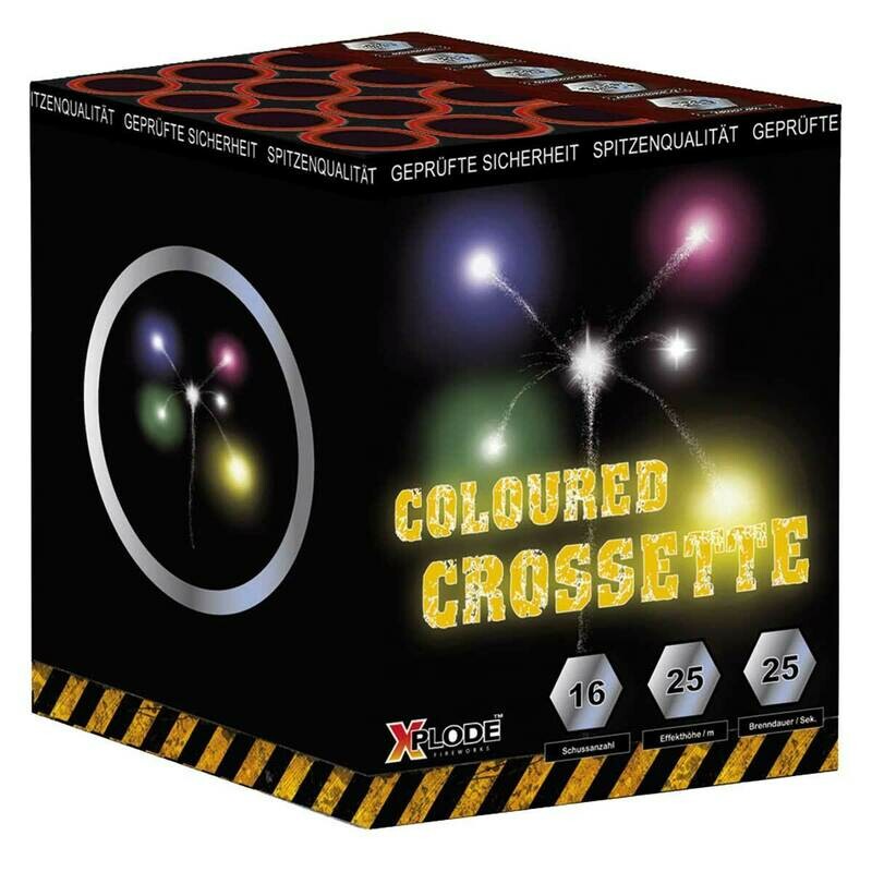 Coloured Crossette Coloured Crossette