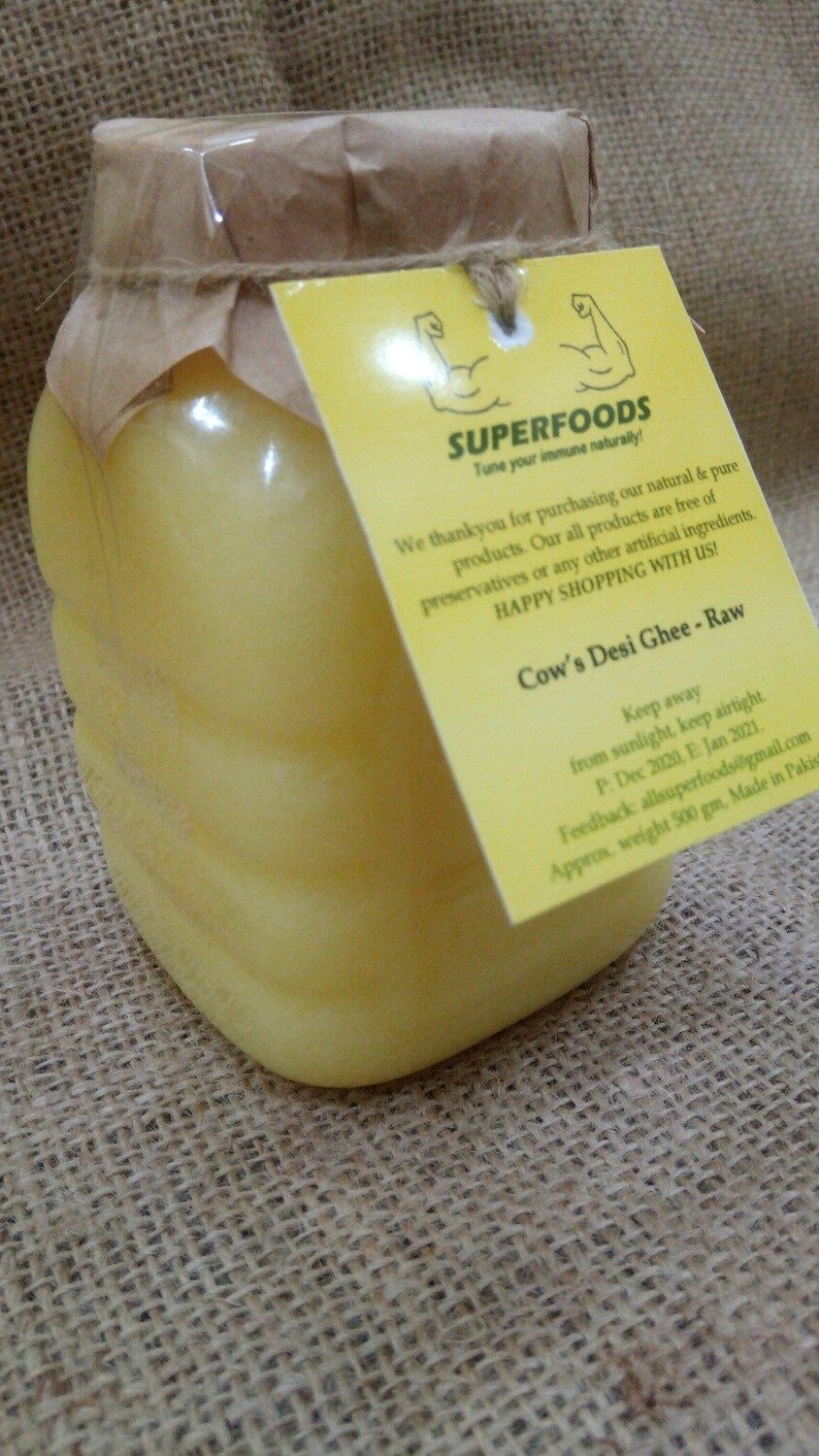 Cow&#39;s Desi Ghee