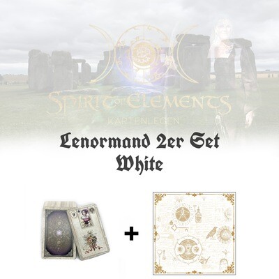 Lenormand 2er Set White Edition Lenormand 2er Set White Edition