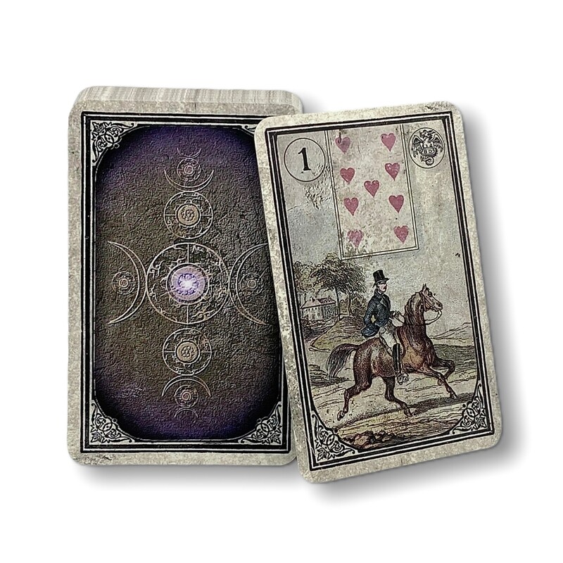 Lenormandkarten Dondorf / Vintage Window 1880 Lenormandkarten Dondorf / Vintage Window 1880