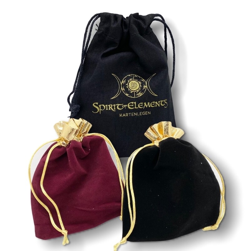 Tarot und Lenormand Beutel - Klein 10x14 cm Tarot und Lenormand Beutel - Klein 10x14 cm