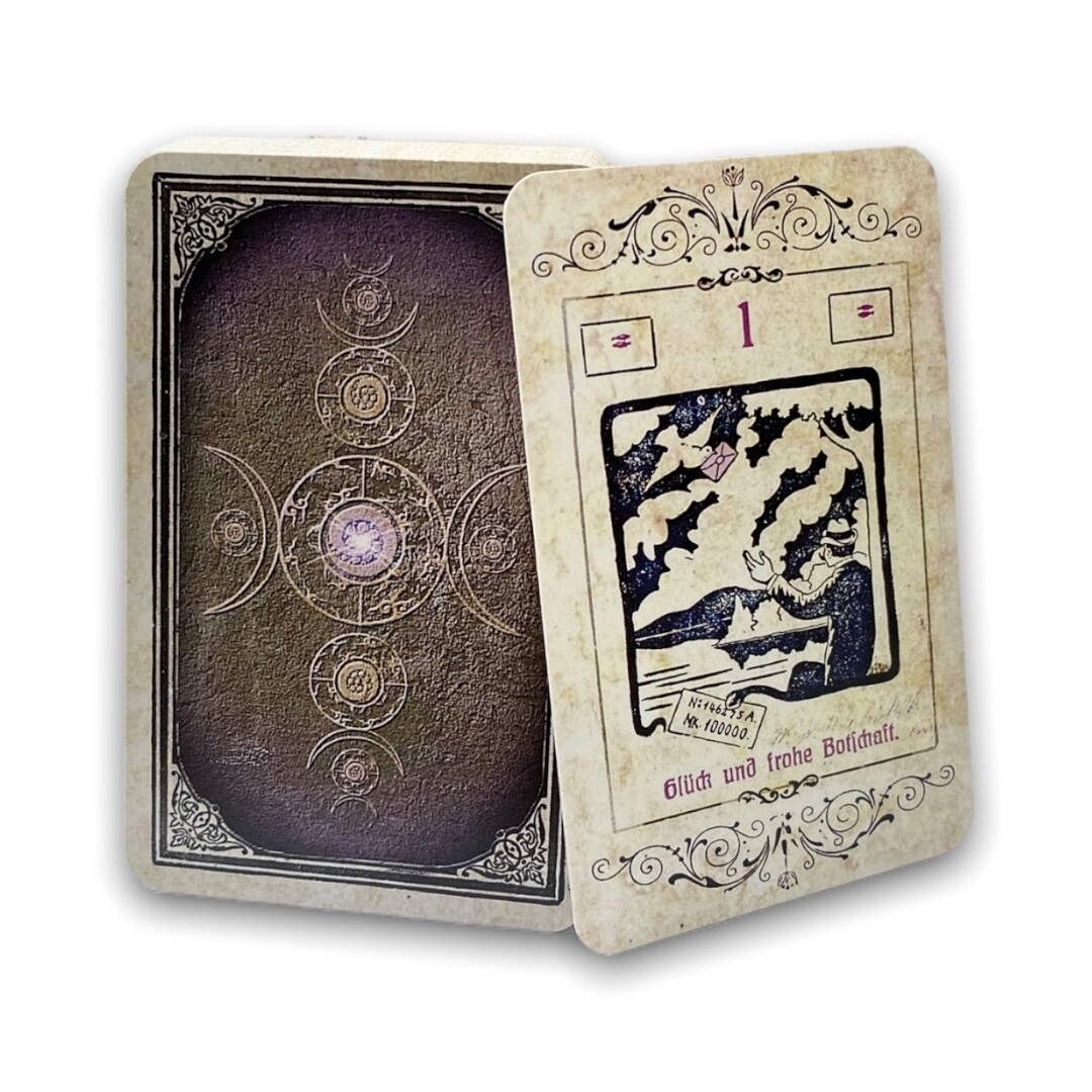 Mlle. Lenormand / Reprint eines speziellen Kartendeck aus ca. 1900