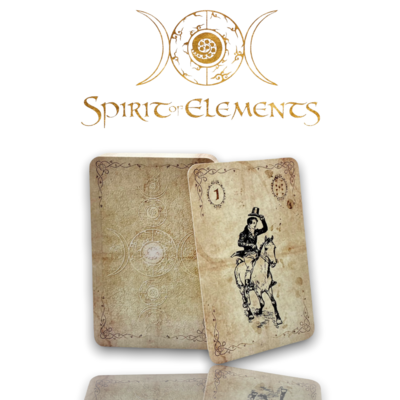 Spirit of Elements Lenormandkarten / Spirit Vintage Epic mit Skatkarten Spirit of Elements Lenormandkarten / Spirit Vintage Epic mit Skatkarten