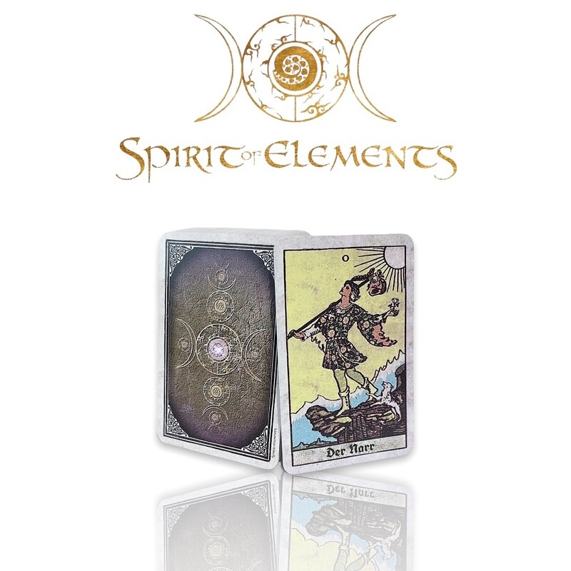 Tarotkarten Smith-Waite Mini / Direkt Reprint White Papyrus