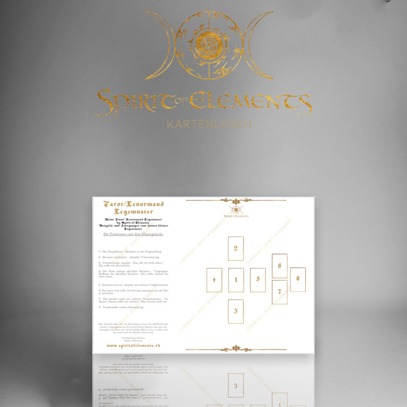 1 Tarot / Lenormand Legemuster Schablone / Kleines Kreuz plus / PDF A4 Format zum downloaden und ausdrucken 1 Tarot / Lenormand Legemuster Schablone / Kleines Kreuz plus / PDF A4 Format zum downloaden und ausdrucken