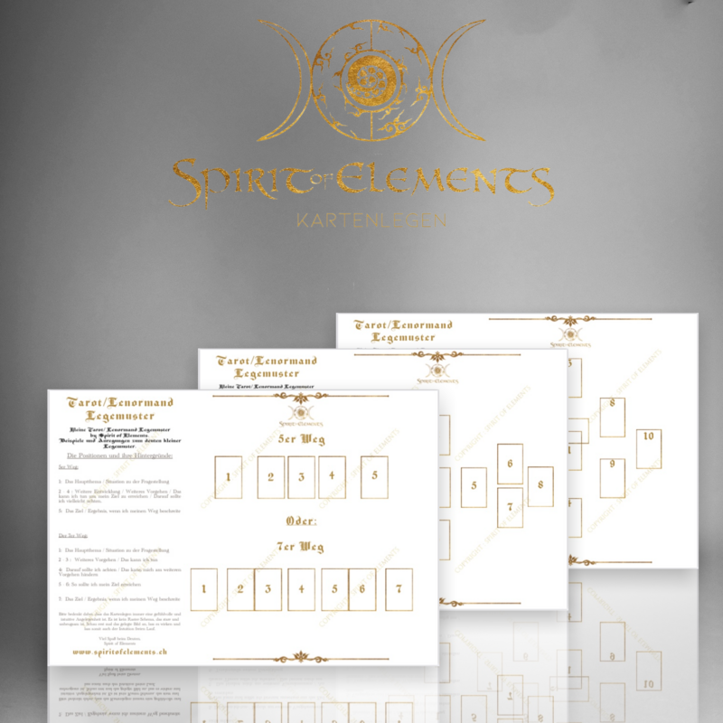 3er Paket Tarot / Lenormand Legemuster Schablonen / PDF A4 Format zum downloaden und ausdrucken 3er Paket Tarot / Lenormand Legemuster Schablonen / PDF A4 Format zum downloaden und ausdrucken