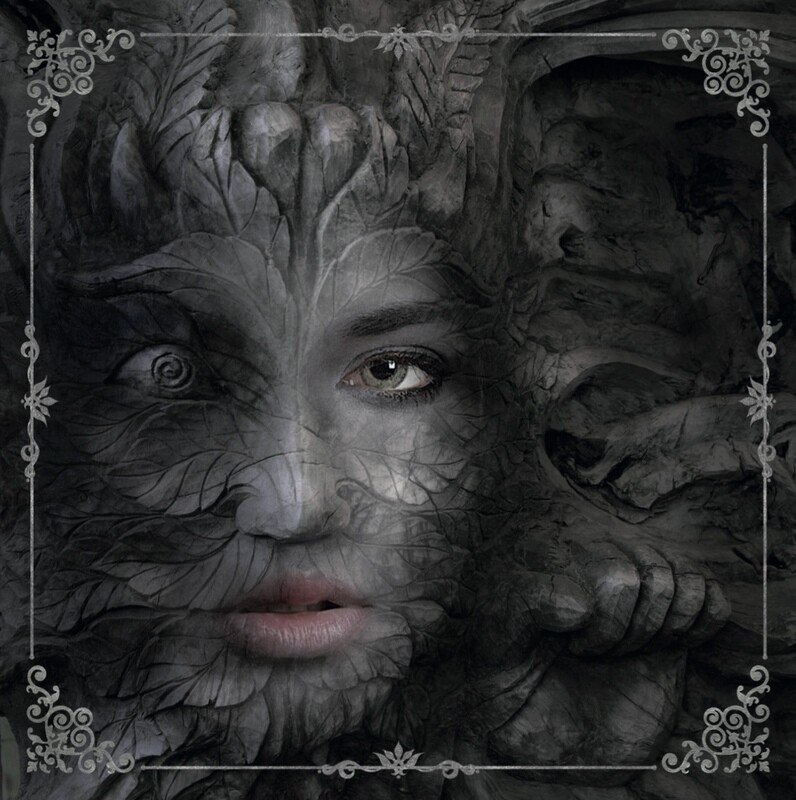 Lenormand & Tarot Tuch / Waldelfe Antique Lenormand & Tarot Tuch / Waldelfe Antique