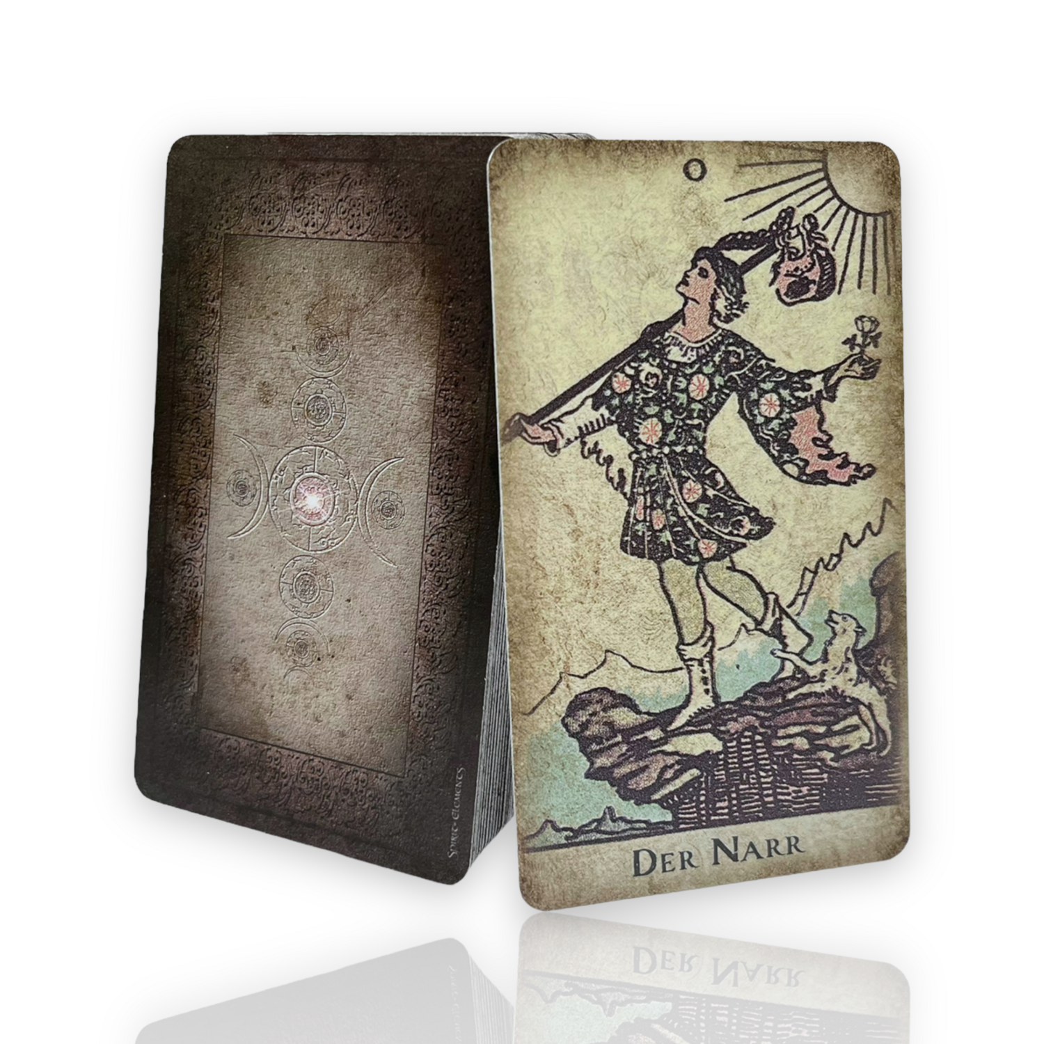 Tarotkarten Smith-Waite / Borderless Antique Phoenix