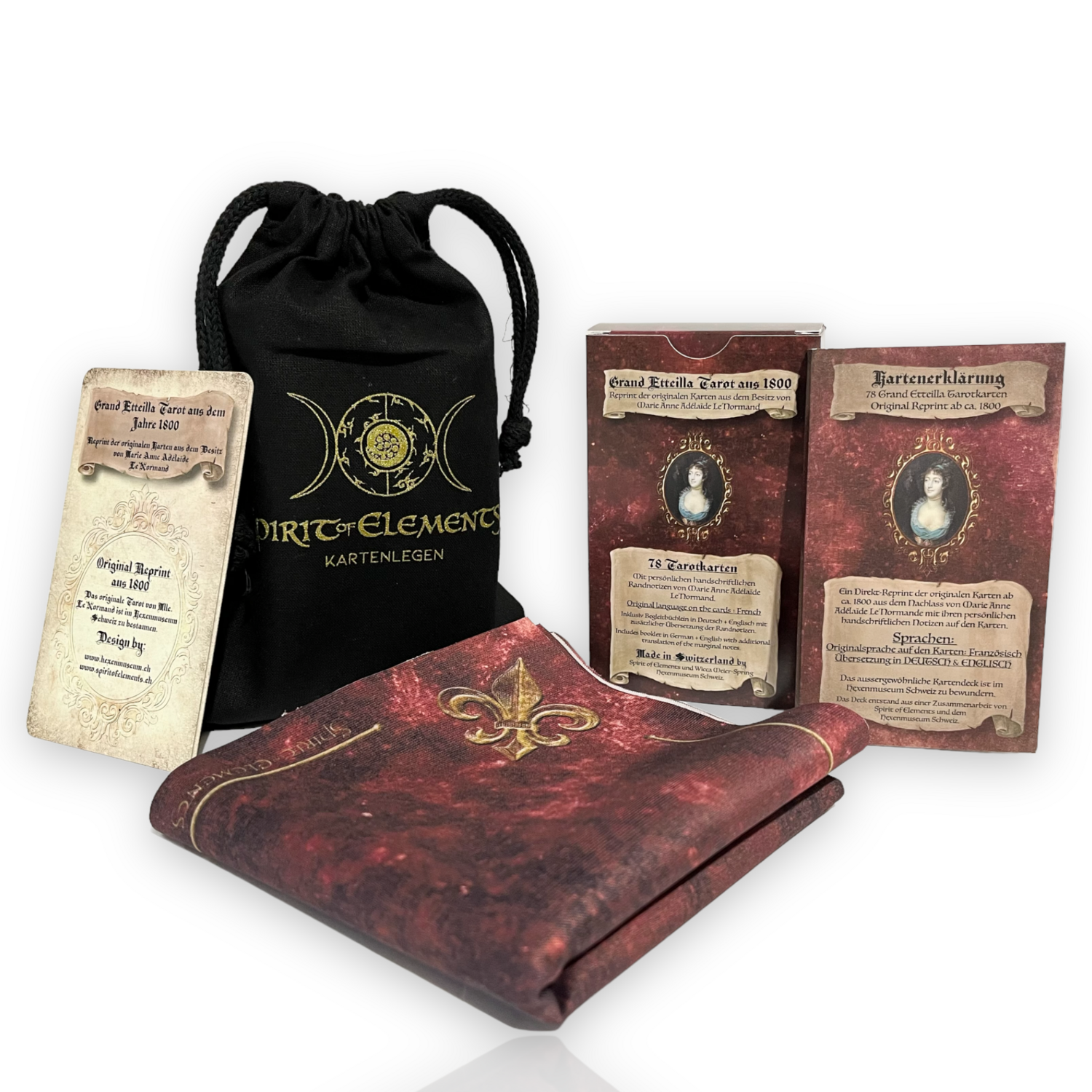 Tarotkarten Set Grand Etteilla / Reprint ca. 1800
