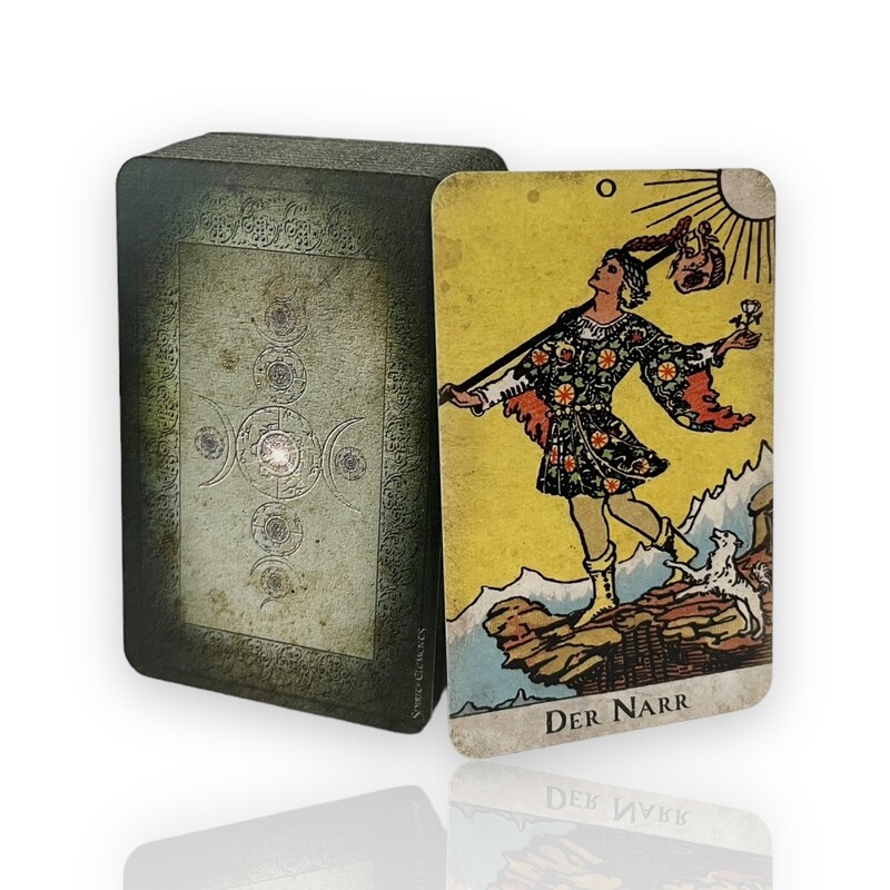 Tarotkarten Smith-Waite Old Vintage Borderless Mini