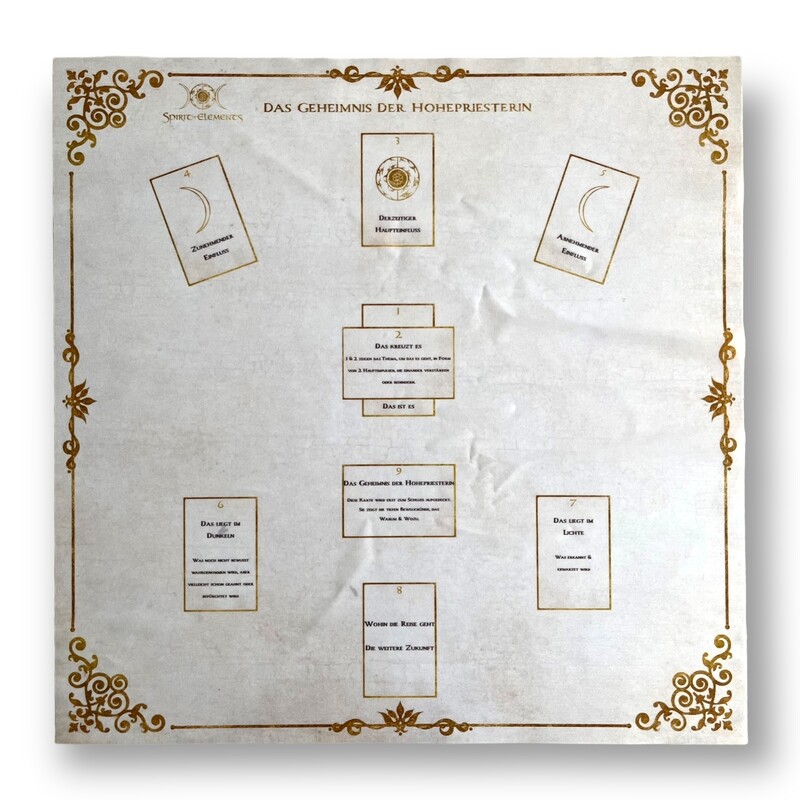 Tarot & Lenormand Spreads / Das Geheimnis der Hohepriesterin Tarot & Lenormand Spreads / Das Geheimnis der Hohepriesterin