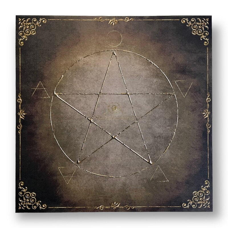 Tarot & Lenormand Tuch / Witch Elements ERDE Tarot & Lenormand Tuch / Witch Elements ERDE