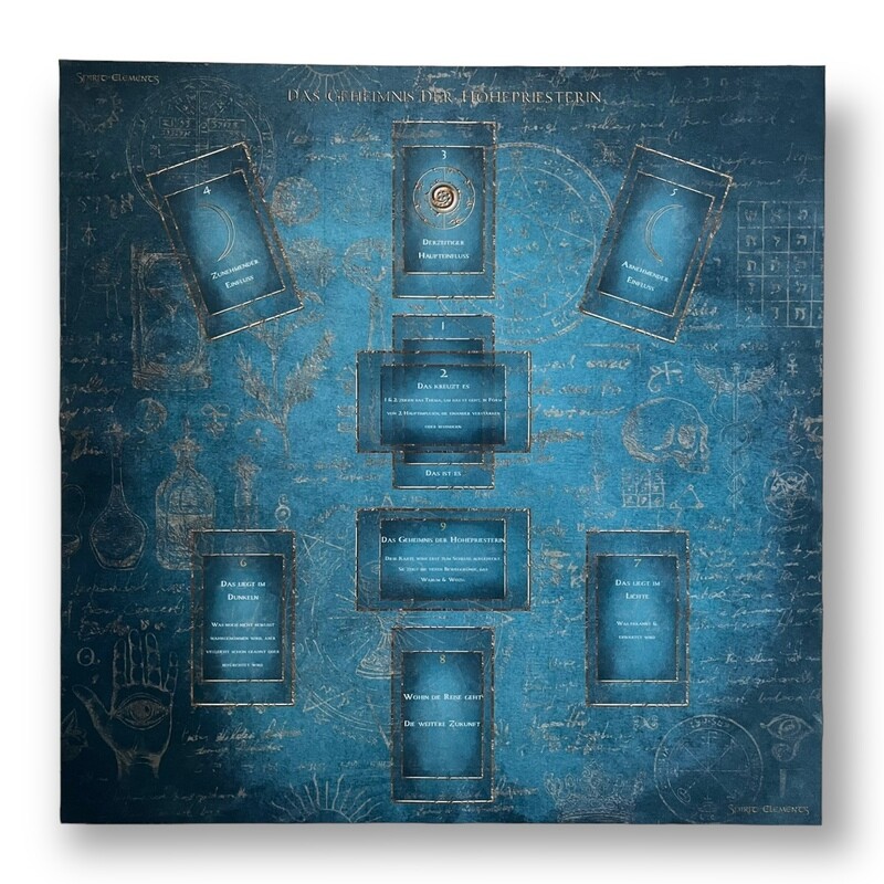 Tarot & Lenormand Legemuster / Das Geheimnis der Hohepriesterin Tarot & Lenormand Legemuster / Das Geheimnis der Hohepriesterin