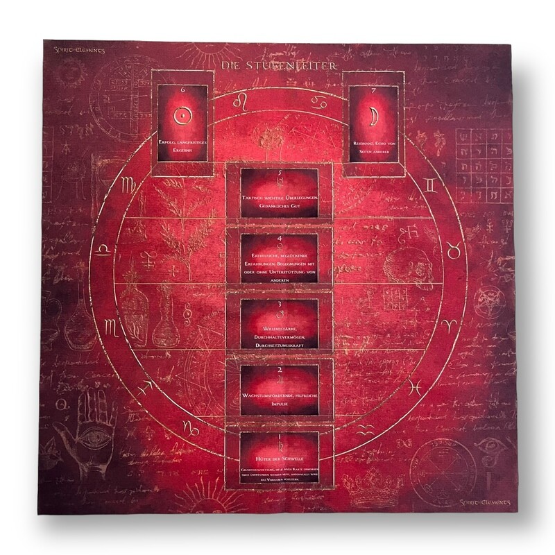 Tarot & Lenormand Legemuster / Die Stufenleiter Tarot & Lenormand Legemuster / Die Stufenleiter