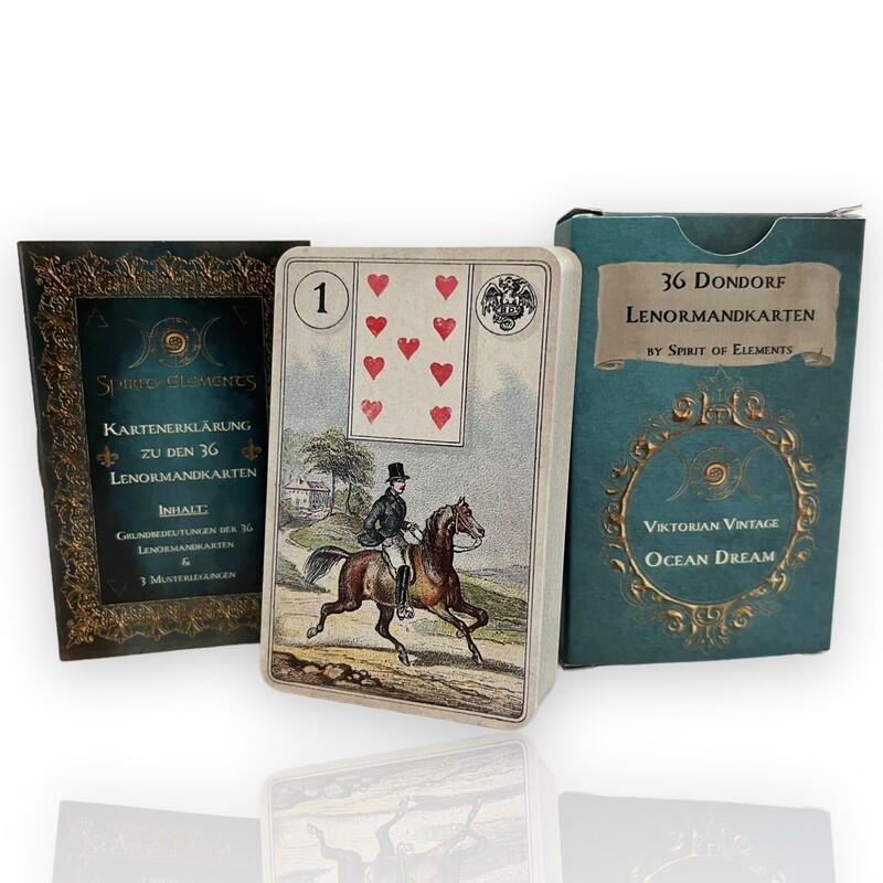 Lenormandkarten Dondorf - Viktorian Vintage Ocean Dream Lenormandkarten Dondorf - Viktorian Vintage Ocean Dream