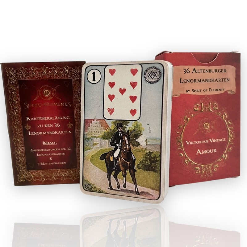 Lenormandkarten Altenburger - Viktorian Vintage Amour Lenormandkarten Altenburger - Viktorian Vintage Amour