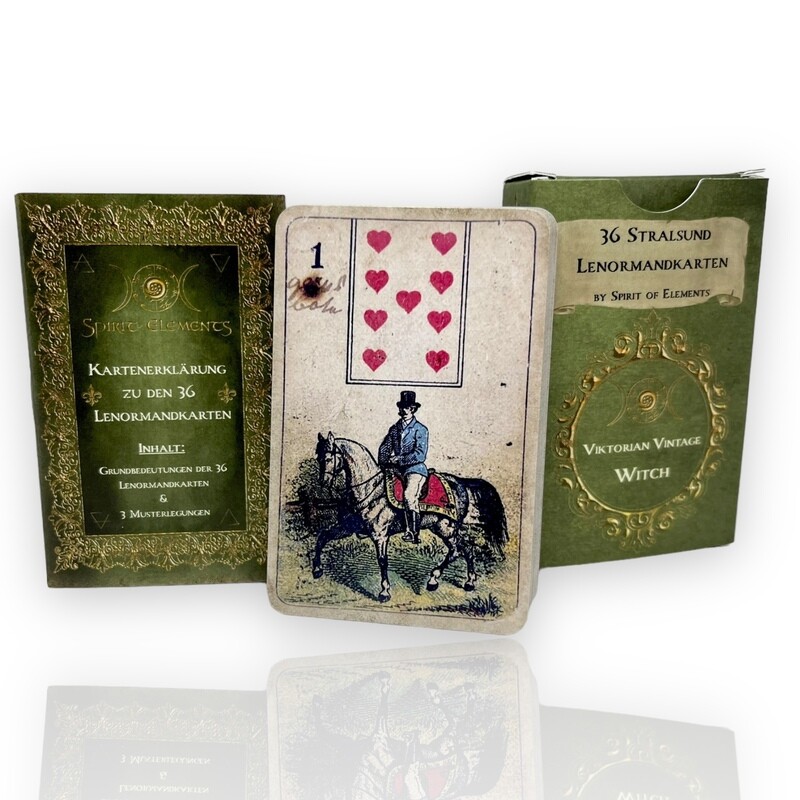 Lenormandkarten Stralsund - Viktorian Vintage Witch Lenormandkarten Stralsund - Viktorian Vintage Witch