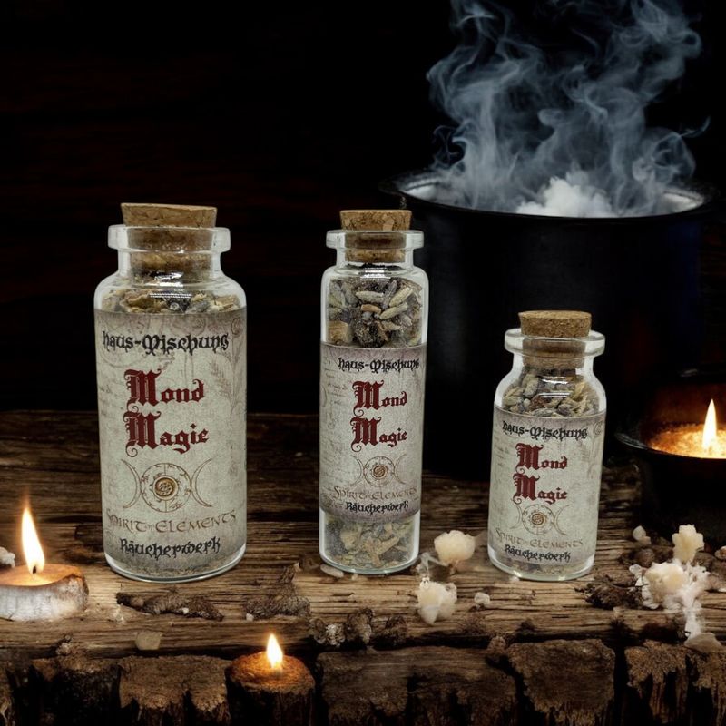Räuchermischung Mondmagie – Essenzielle Mondenergie für Rituale