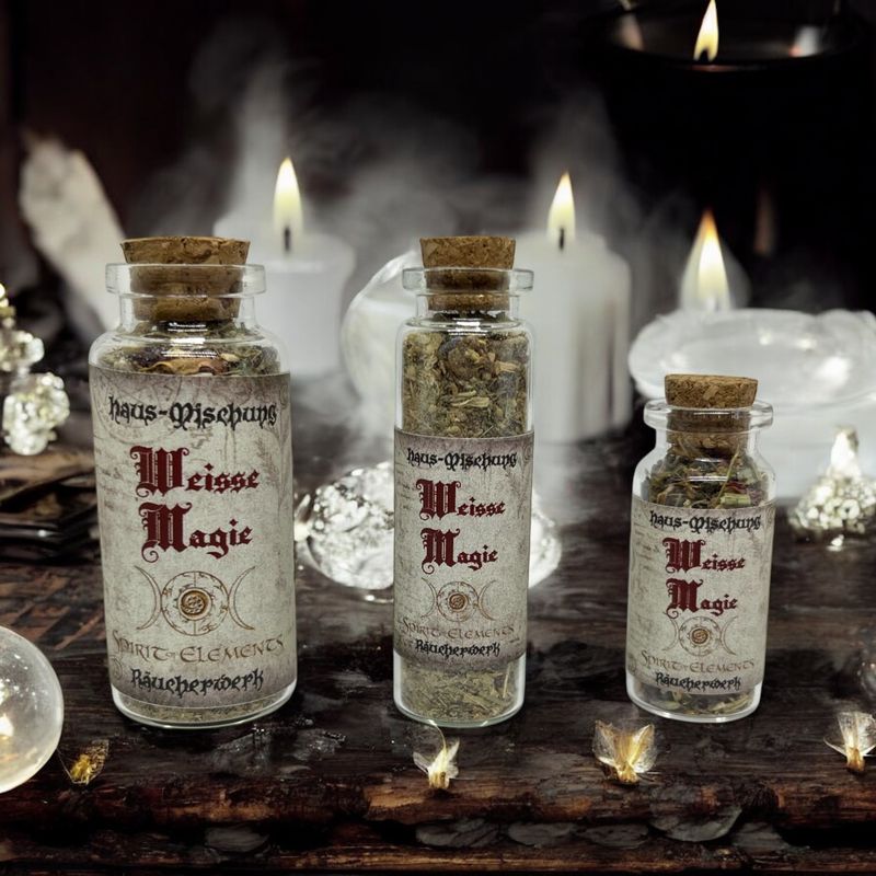Räuchermischung Weisse Magie – Verstärkung für Rituale & Magie