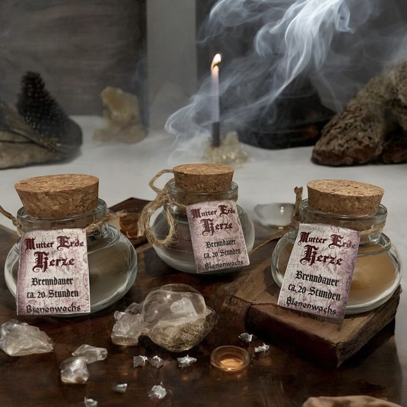 Magische Kerze im Glas Magische Kerze im Glas "Mutter Erde"