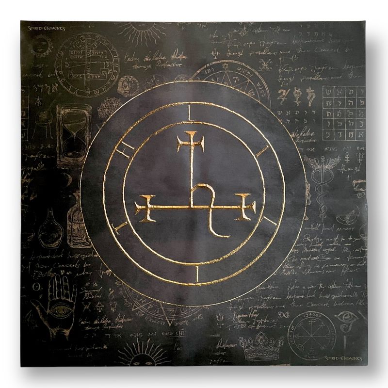 Altartuch / Tarottuch Lilith Schwarz Altartuch / Tarottuch Lilith Schwarz