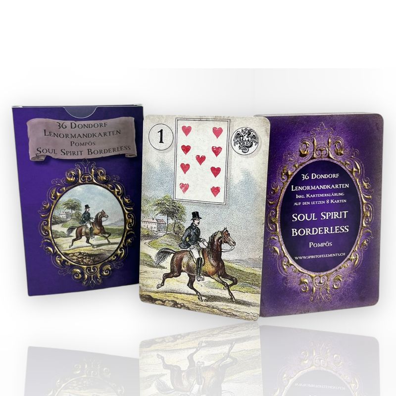 Lenormandkarten Pompös Borderless - Soul Spirit Lenormandkarten Pompös Borderless - Soul Spirit