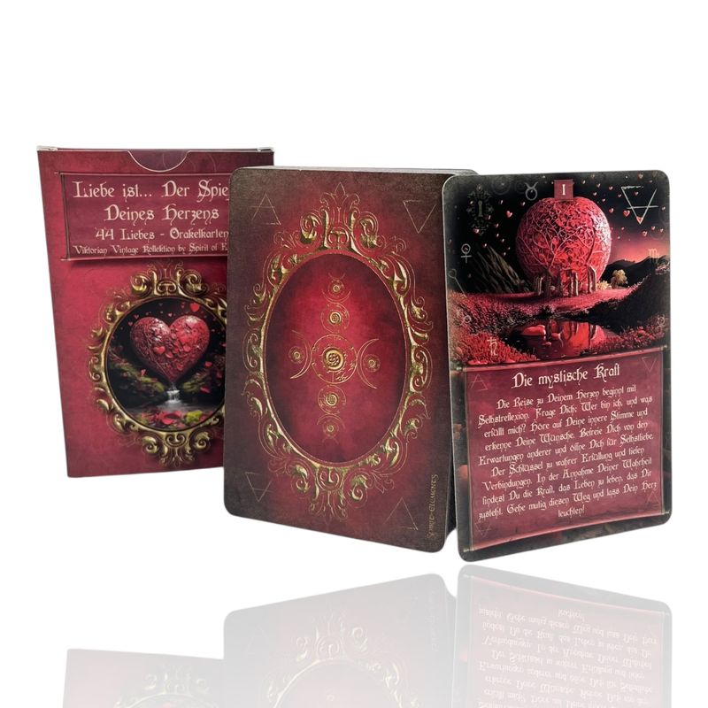 Orakelkarten Liebe ist... Der Spiegel Deines Herzens Orakelkarten Liebe ist... Der Spiegel Deines Herzens