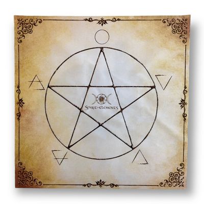 Tarot & Lenormand Tuch / Witch Elements LUFT