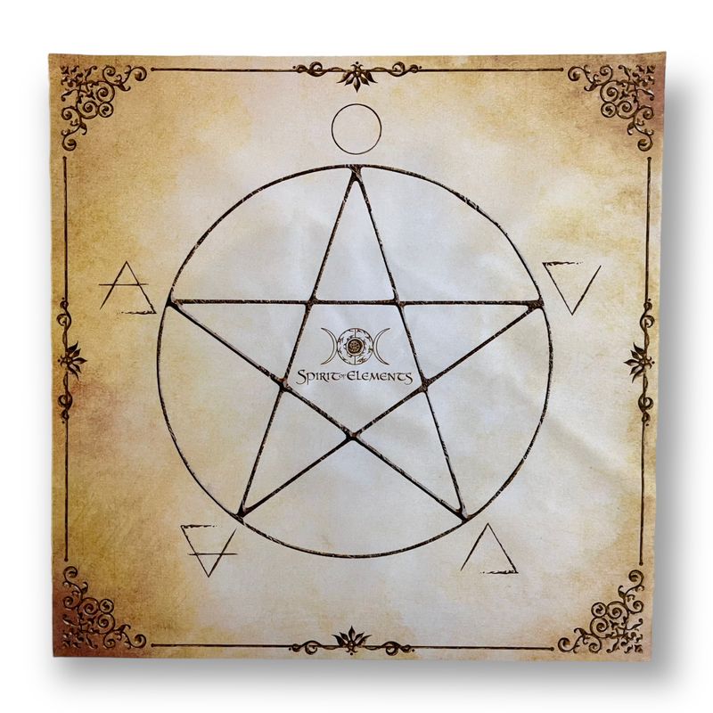 Tarot & Lenormand Tuch / Witch Elements LUFT Tarot & Lenormand Tuch / Witch Elements LUFT