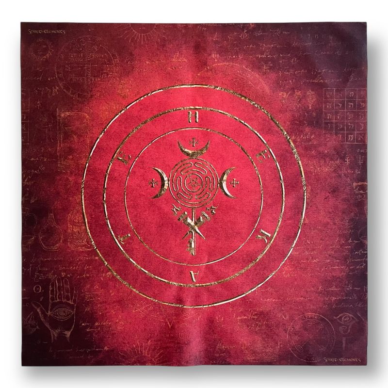 Altartuch / Tarottuch Hekate Rot Altartuch / Tarottuch Hekate Rot