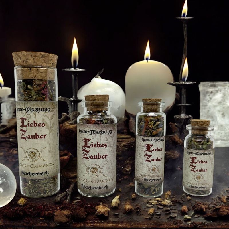 Räuchermischung Liebes Zauber – Liebe, Selbstliebe & Herzöffnung