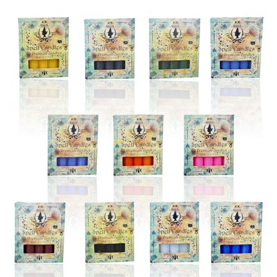 Ritualkerzen für Kerzenmagie - 1,7 x 10 cm – Set mit allen 11 Farben Ritualkerzen für Kerzenmagie - 1,7 x 10 cm – Set mit allen 11 Farben