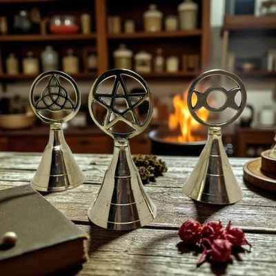 Altarglocke aus Messing Vintage / gross Altarglocke aus Messing Vintage / gross