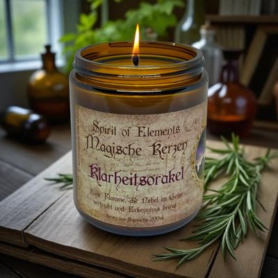 Magische Kerze „Klarheitsorakel“ Magische Kerze „Klarheitsorakel“