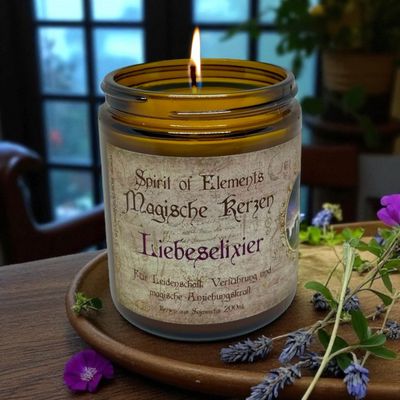 Magische Kerze „Liebeselixier“ Magische Kerze „Liebeselixier“