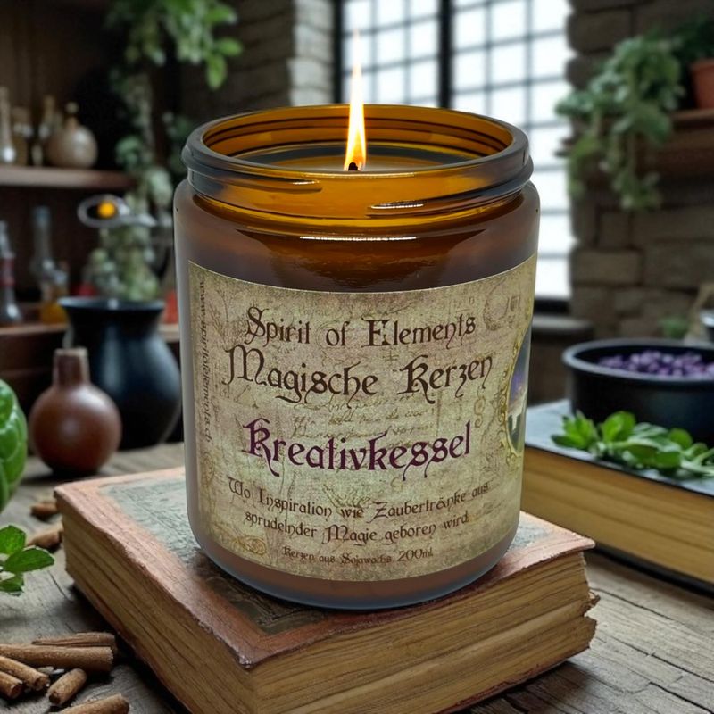 Magische Kerze „Kreativkessel“ Magische Kerze „Kreativkessel“
