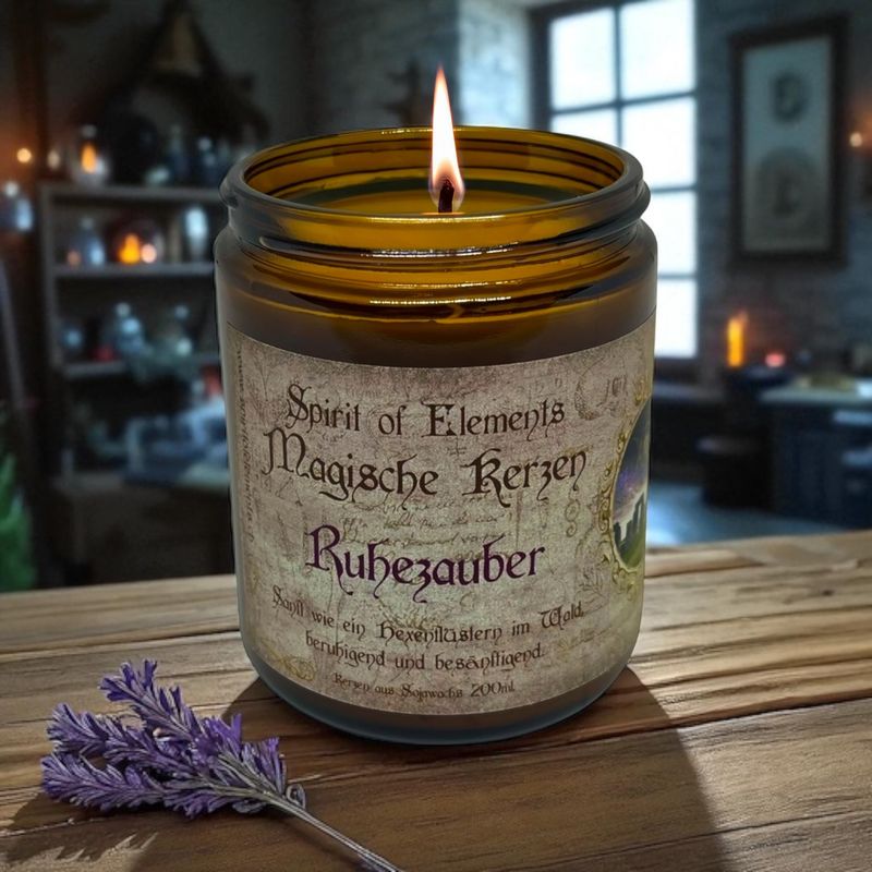 Magische Kerze „Ruhezauber“ Magische Kerze „Ruhezauber“