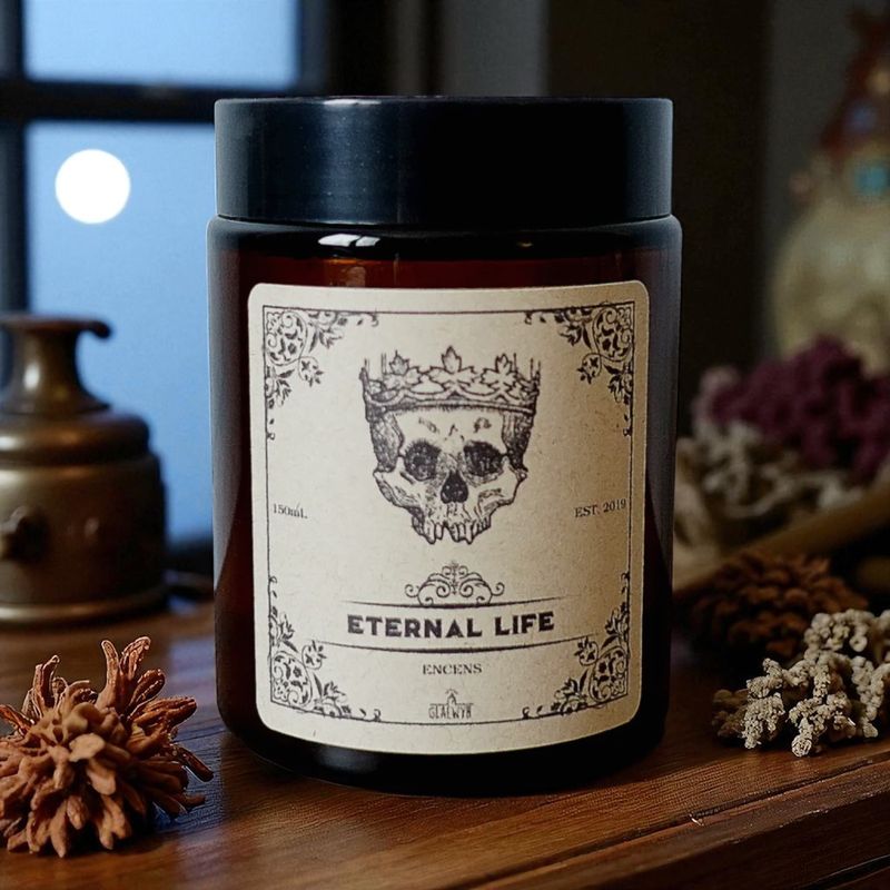 Magische Kerze Ewiges Leben – Duft Weihrauch Magische Kerze Ewiges Leben – Duft Weihrauch