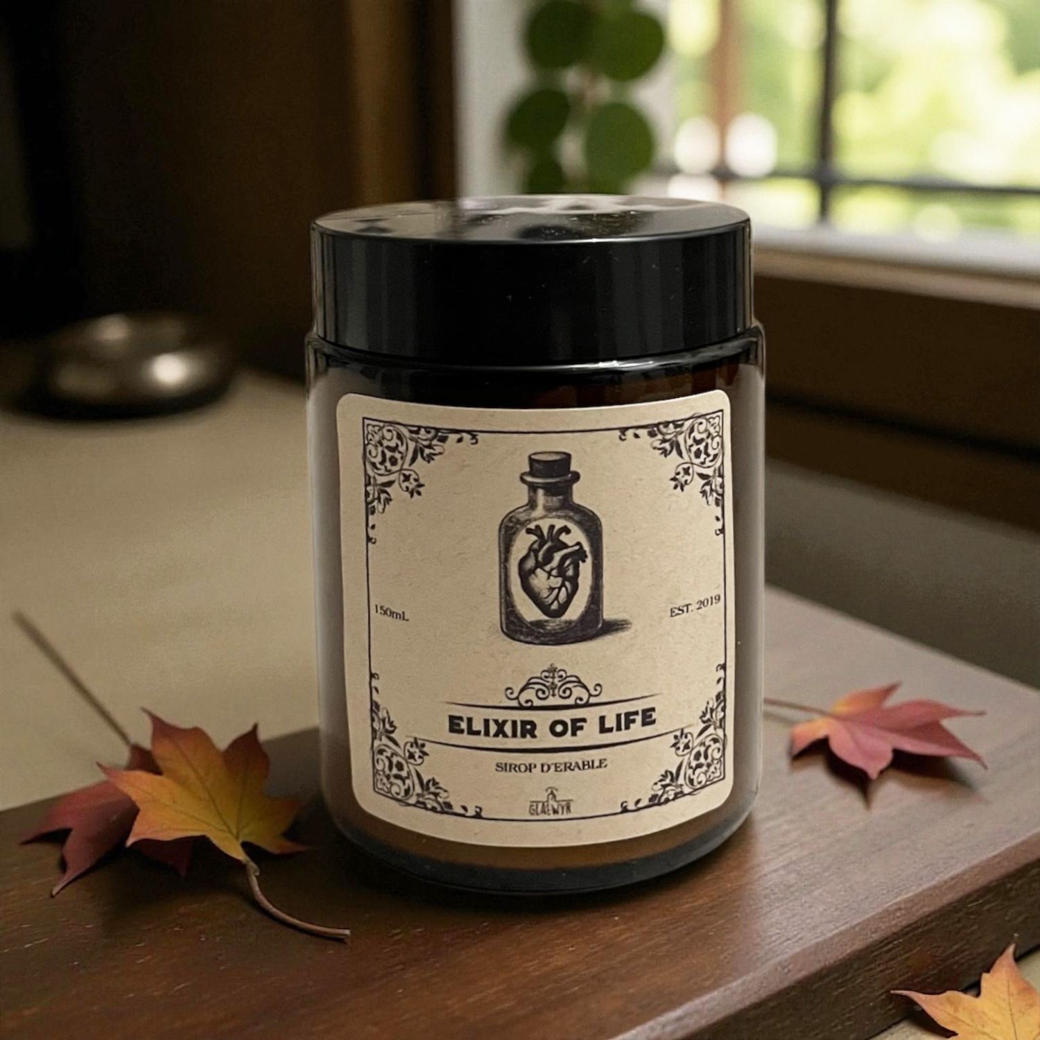 Magische Kerze Lebenselixier – Duft Ahornsirup Magische Kerze Lebenselixier – Duft Ahornsirup