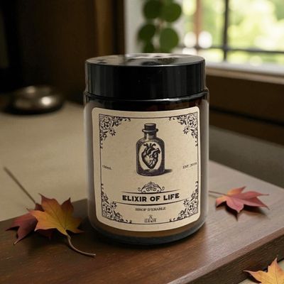 Magische Kerze Lebenselixier – Duft Ahornsirup Magische Kerze Lebenselixier – Duft Ahornsirup