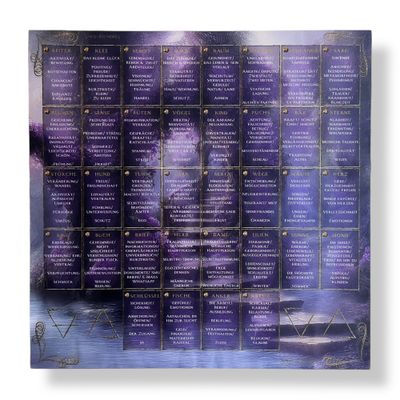 Lenormand Schablone Tuch Epic Feenland Lenormand Schablone Tuch Epic Feenland