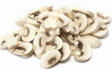 Gesneden champignons per bakje