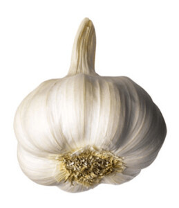 Gedroogde knoflook per netje
